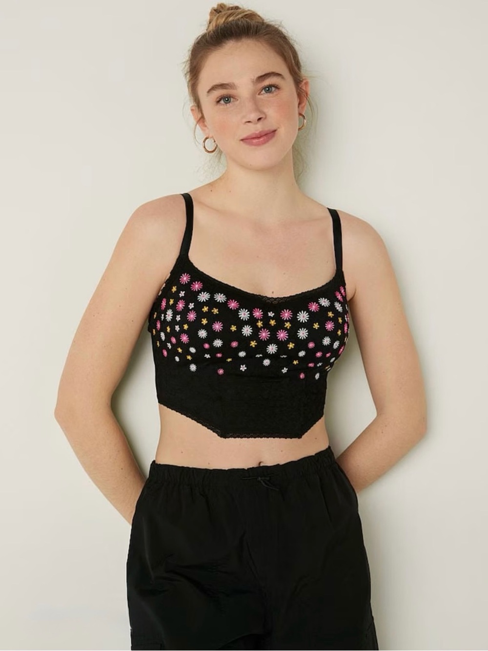 🇺🇸Firm Price🇺🇸PINK BRALETTES & BRA TOPS Satin Lightly Lined Corset